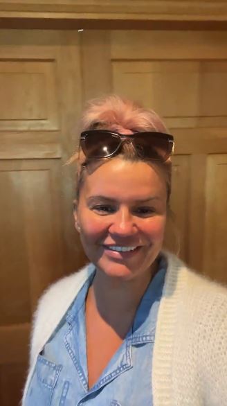 Kerry Katona delighted fans with a tour of her home on Instagram