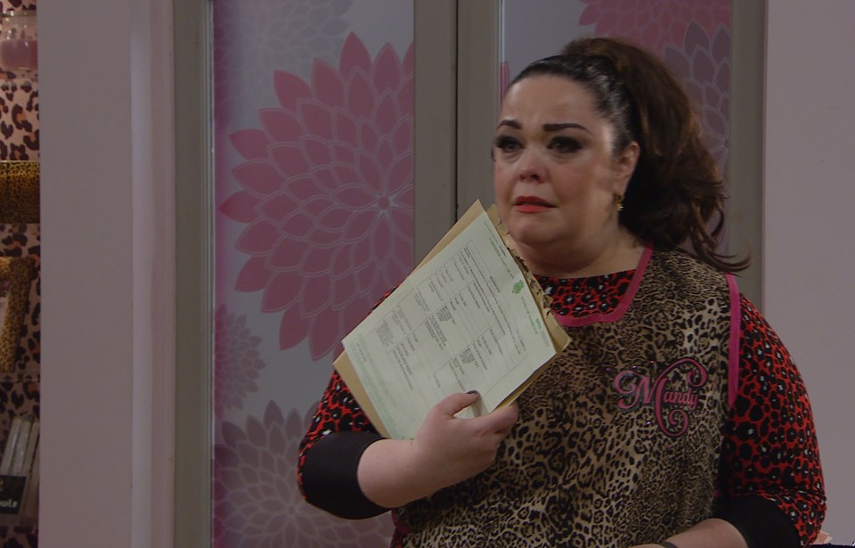 Lisa Riley revealed she’s been sick with Covid this week