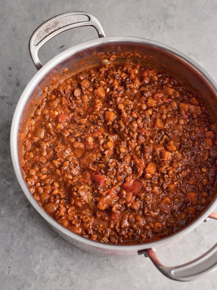 This big bolognese dish can serve as many as 12 portions