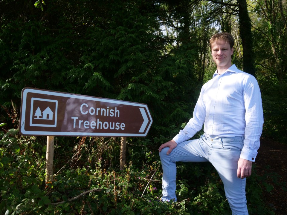 The Cornish Treehouse was created as an extra source of income for Mr Kitson and his family amid the cost-of-living crisis