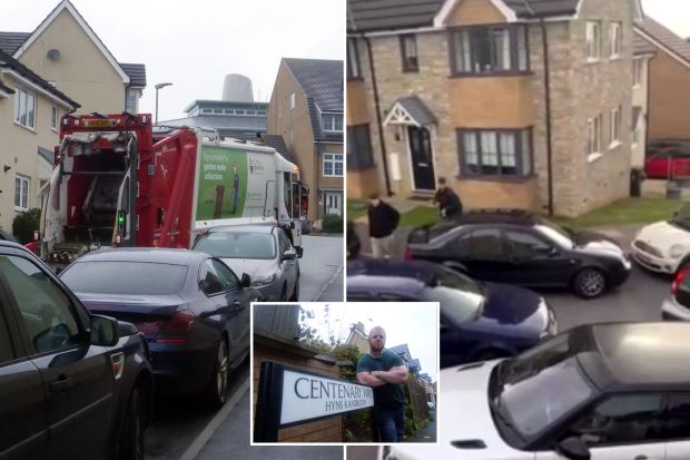 Residents say students park in their street blocking their access