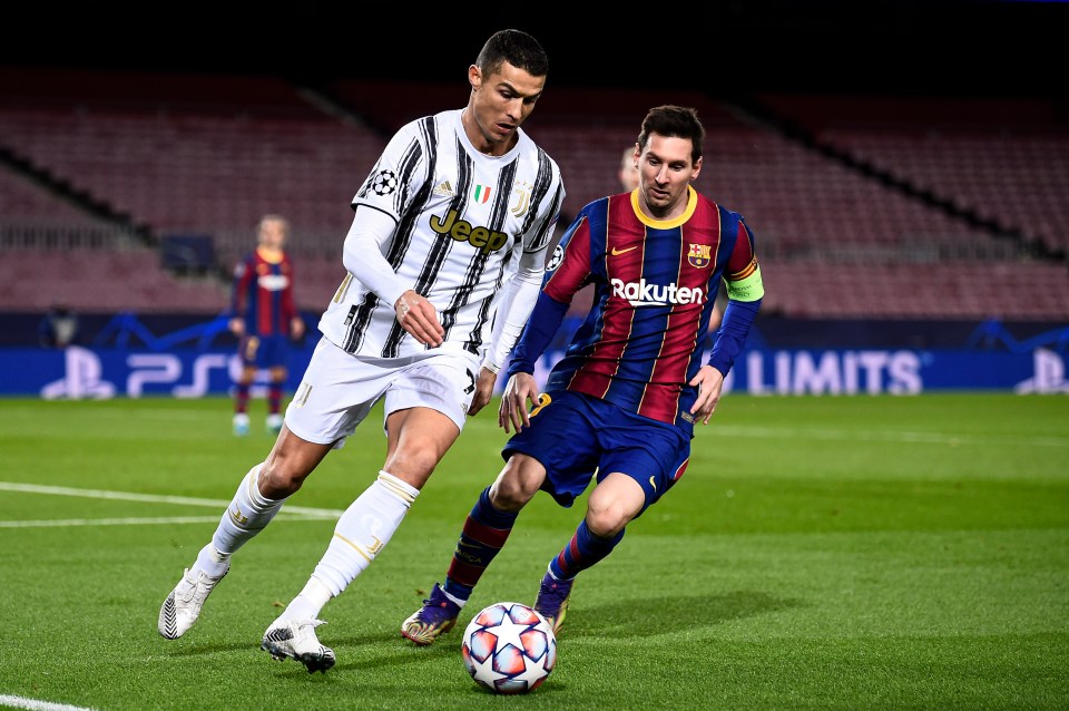 Ronaldo and Messi have battled it out for more than a decade as two of the greats