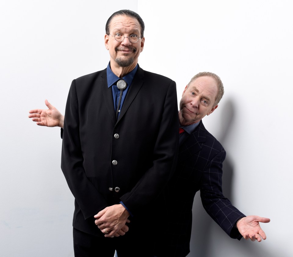 Penn & Teller celebrate their 50th anniversary by announcing a UK tour