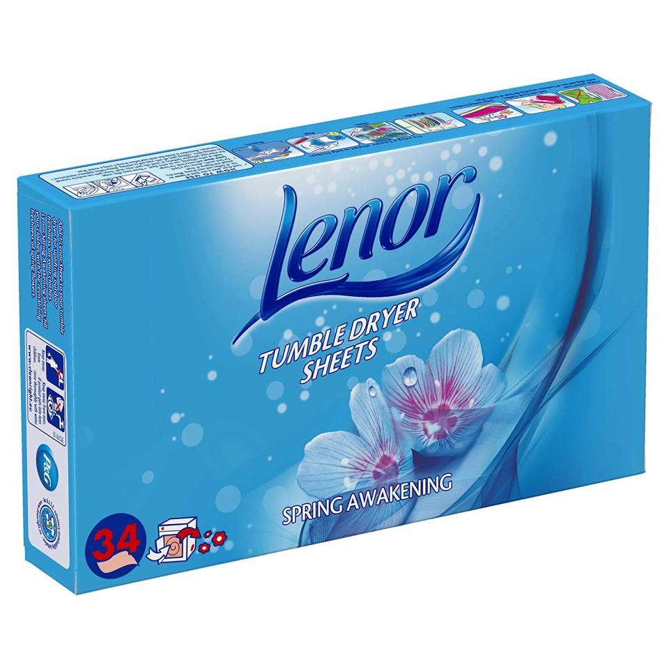 Lenor Spring Awakening tumble dryer sheets are on offer currently in Wilko and cost just £2 for 34