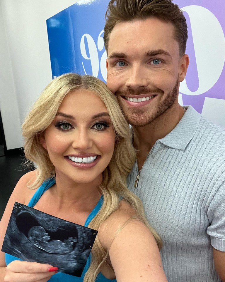 Amy and boyfriend Sam announced their pregnancy on Loose Women