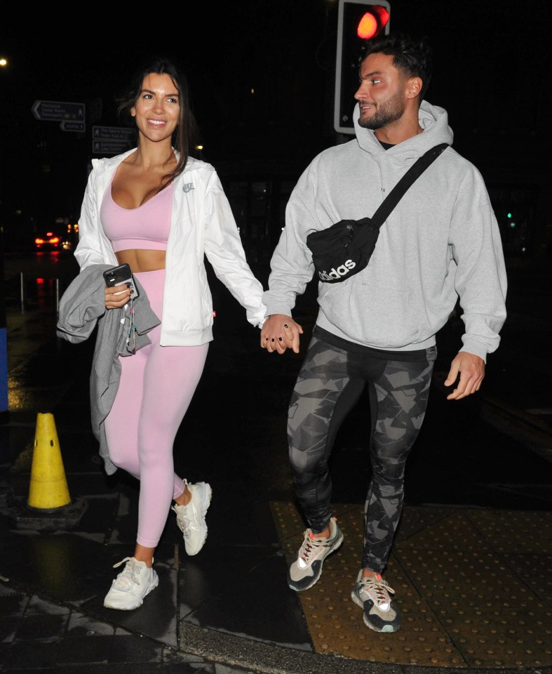 The couple have been inseparable since leaving Love Island