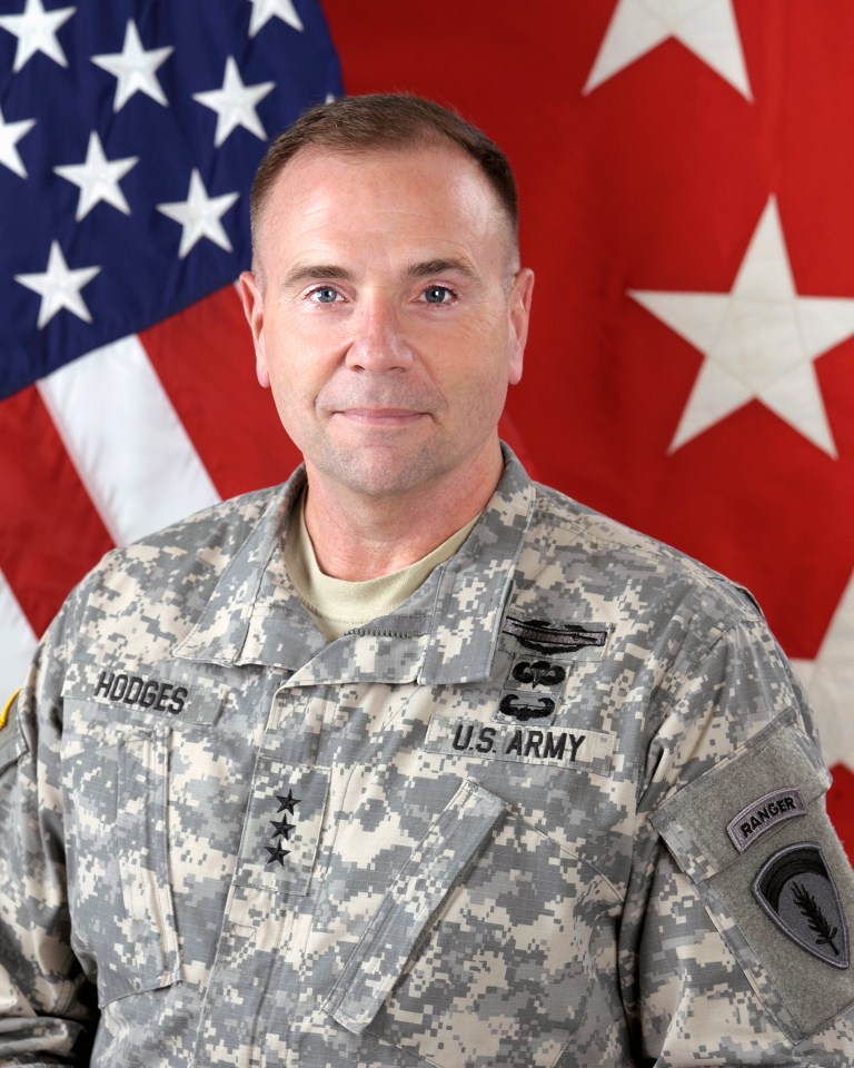 Lt. General Ben Hodges was the commanding officer of the US Army in Europe