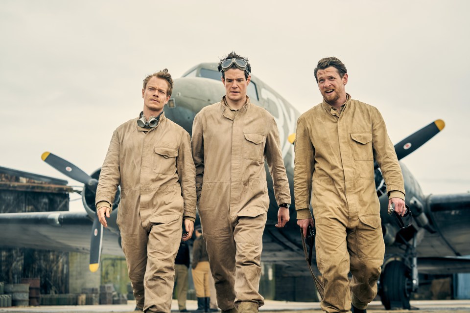 Alfie Allen, Connor Swindells and Jack O Connell all star in the new BBC drama