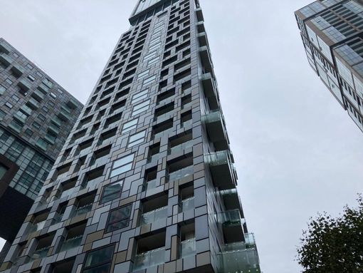 A man has fallen to his death at a East London tower block