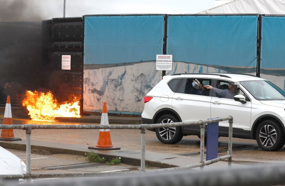 The petrol bomber had reportedly carried out a reconnaissance mission of the site