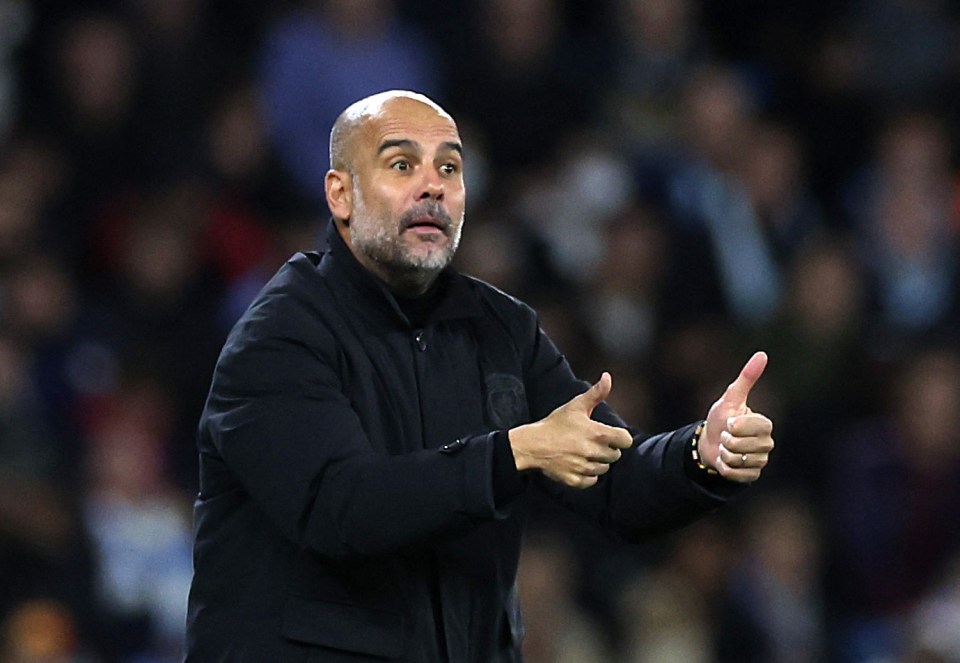 Manchester City boss Pep Guardiola enjoyed another Champions League rout