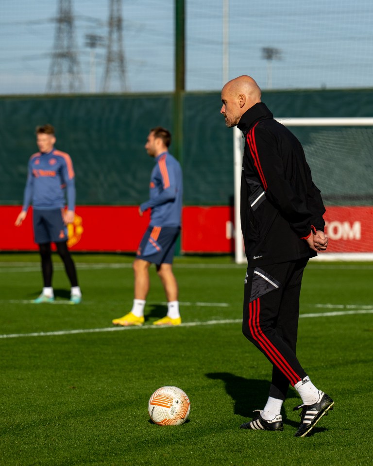 Ten Hag is keeping a close eye on his players