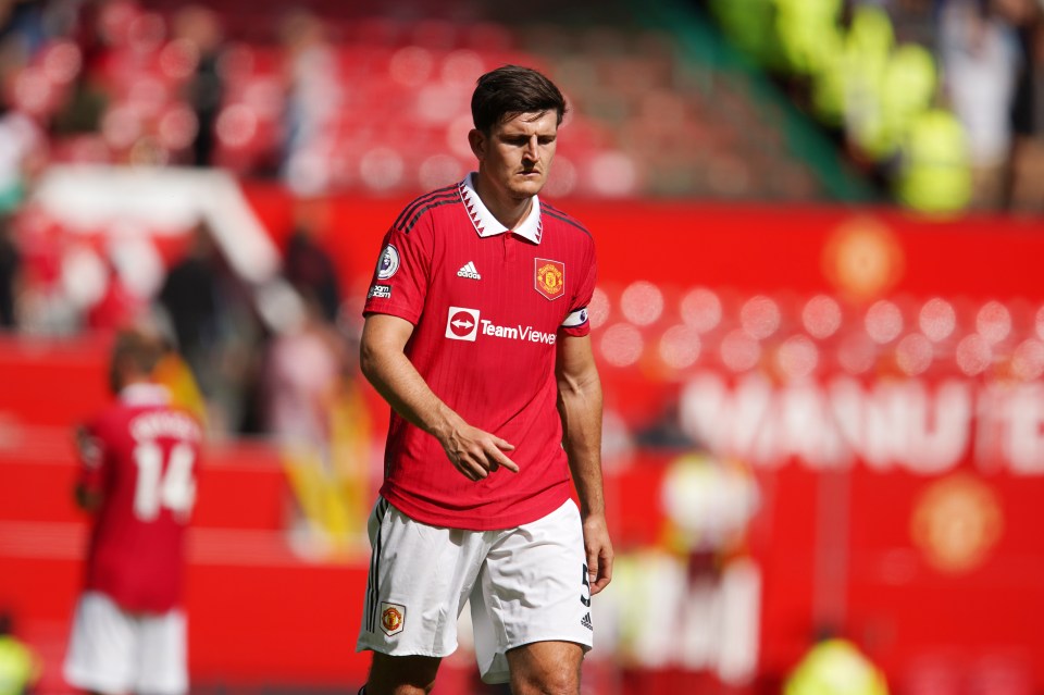 Maguire is currently sidelined by injury