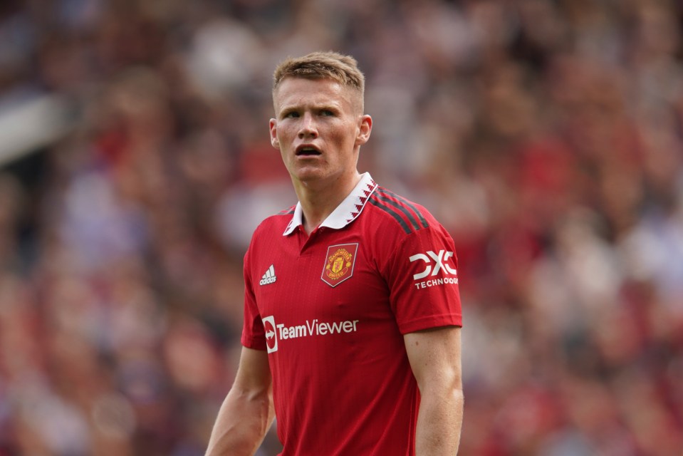 Scott McTominay made his feelings known to his team-mates