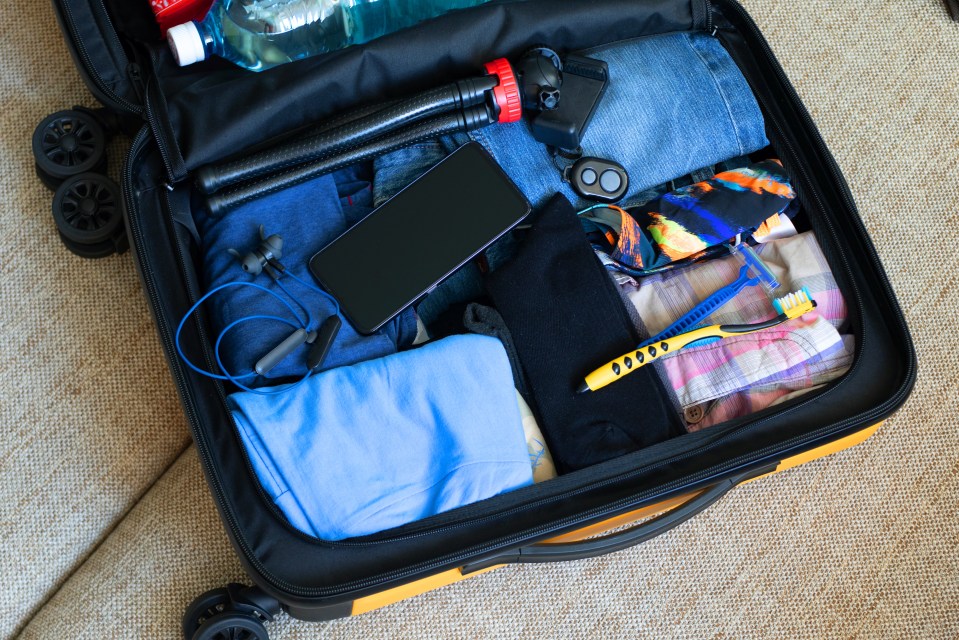 Packing non-essential items can take up too much space in suitcases