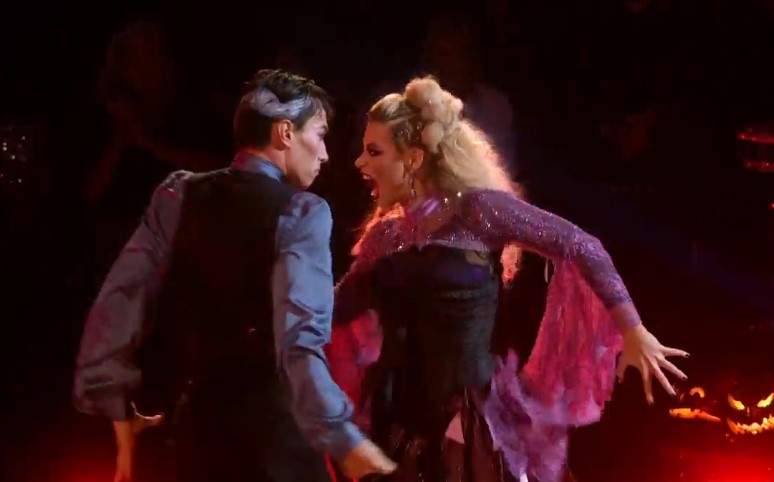 The pair differed in their views on Molly and Carlos's  dance