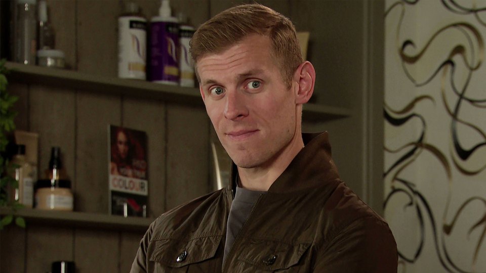 Joe as Leo in Coronation Street