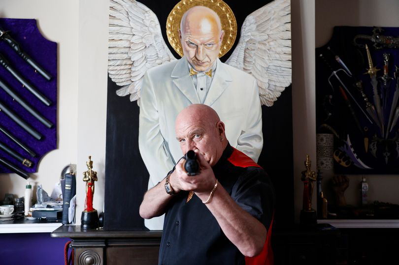 Dave Courtney is a self-proclaimed former gangster and he's showed off the inside of his home