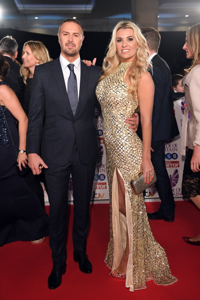 Paddy and Christine in happier times at last year's Pride of Britain Awards