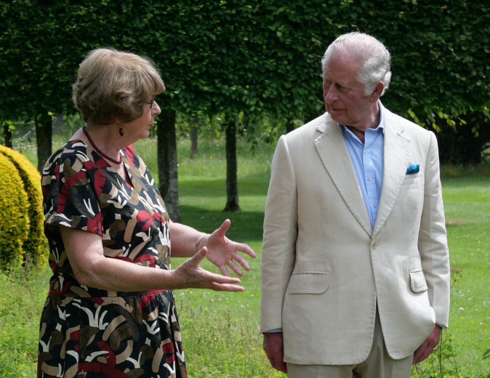 Pam Ayres managed to get King Charles to appear on the next episode of her Channel 5 show The Cotswolds With Pam Ayres