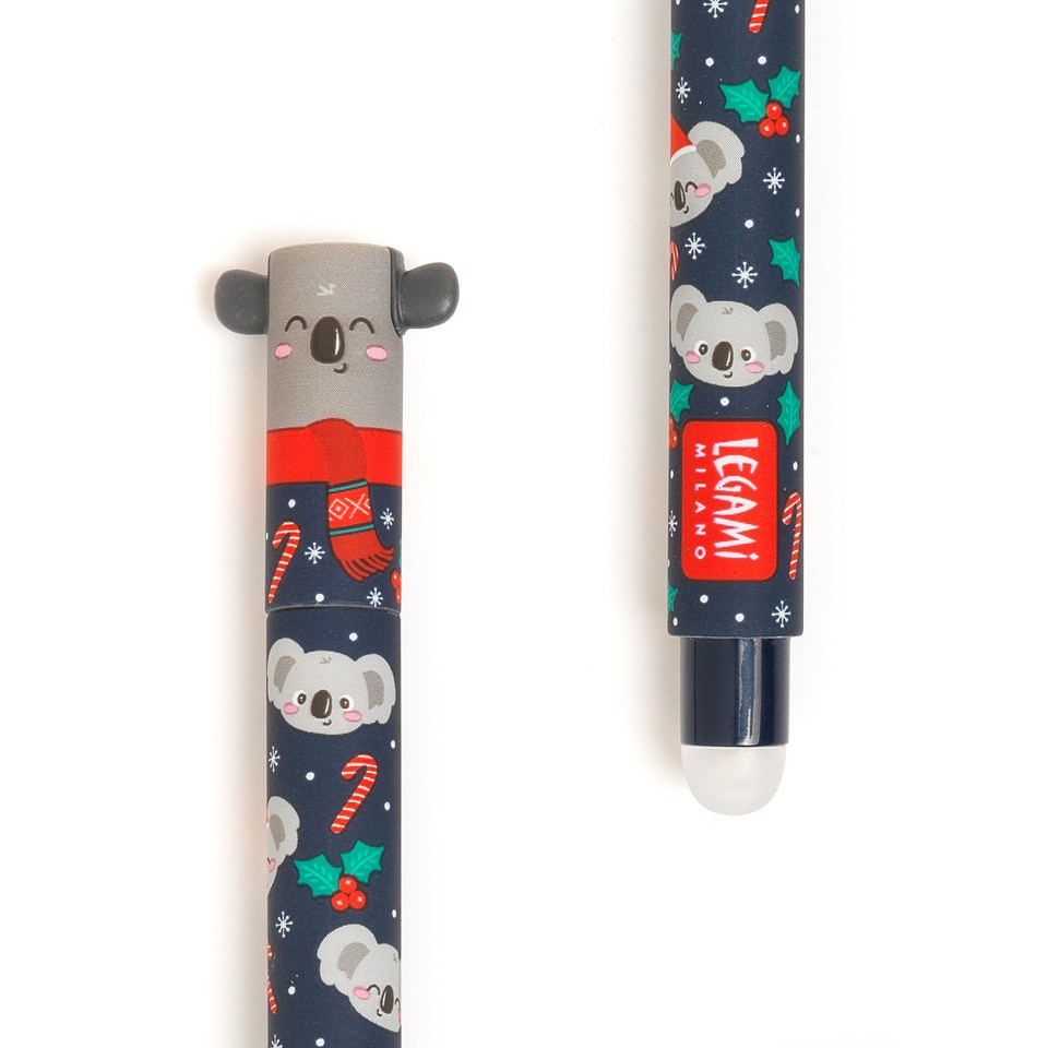 Fill up the stockings with a cute Christmas panda erasable pen