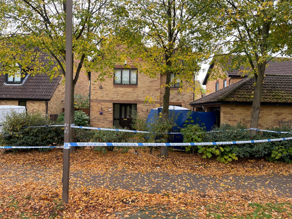 Police have spent two days searching a house in the area