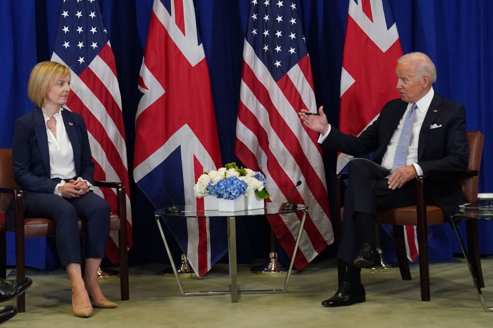 Day 16: PM Truss meets with US President Joe Biden at the UN building in New York