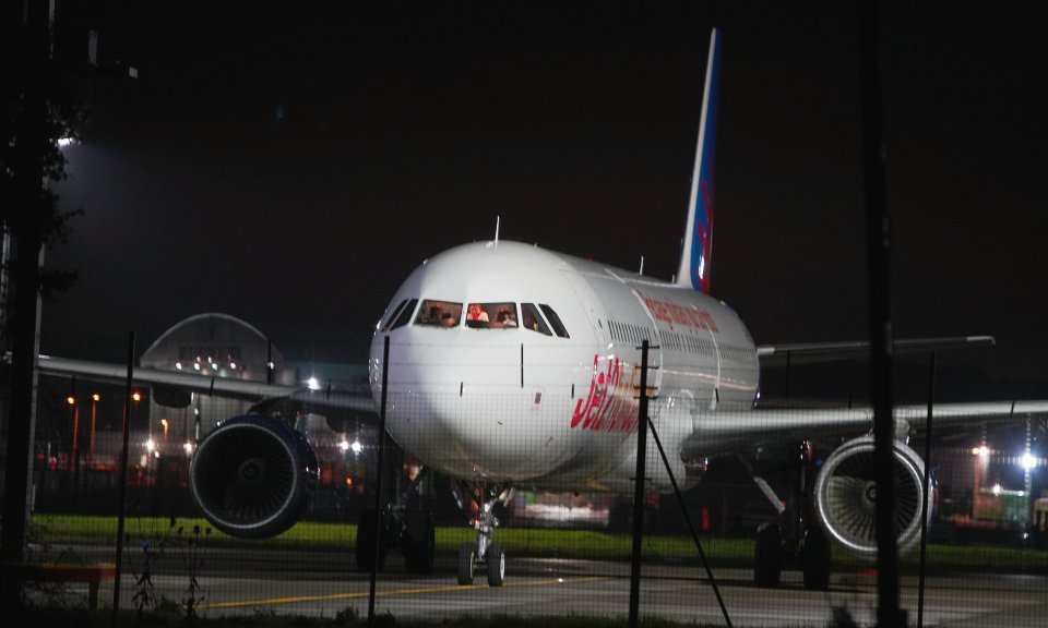 A Jet2 plane has landed at Stansted Airport amid a suspected bomb threat