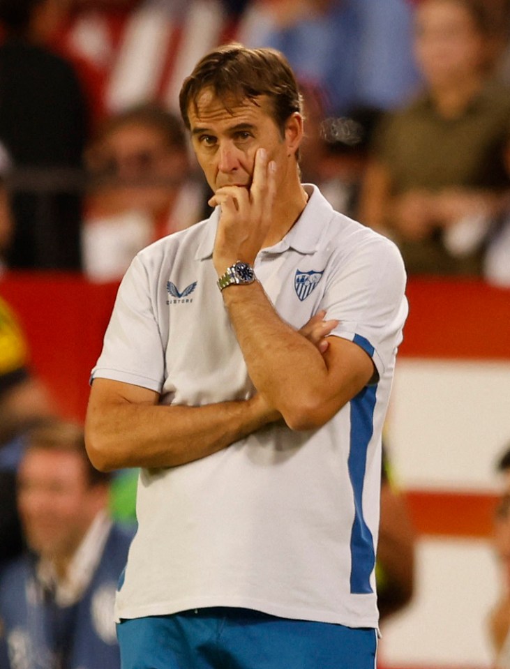 Sevilla boss Julen Lopetegui is among Wolves' top targets to replace Bruno Lage