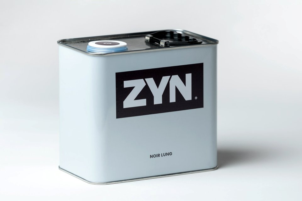 Zyn want to shine a light on the effects of smoking with the range, which includes the likes of ‘Noir Lung’ to represent an infected lung