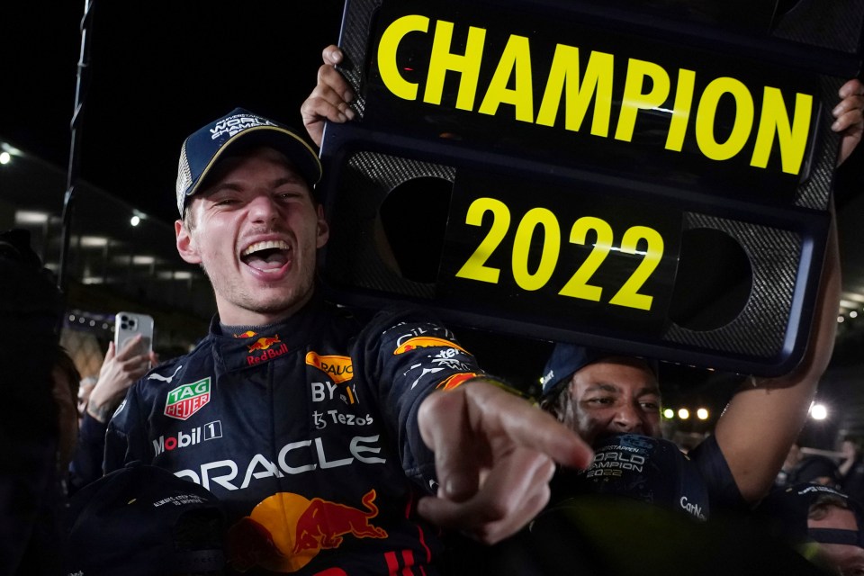 Verstappen won a second F1 world title