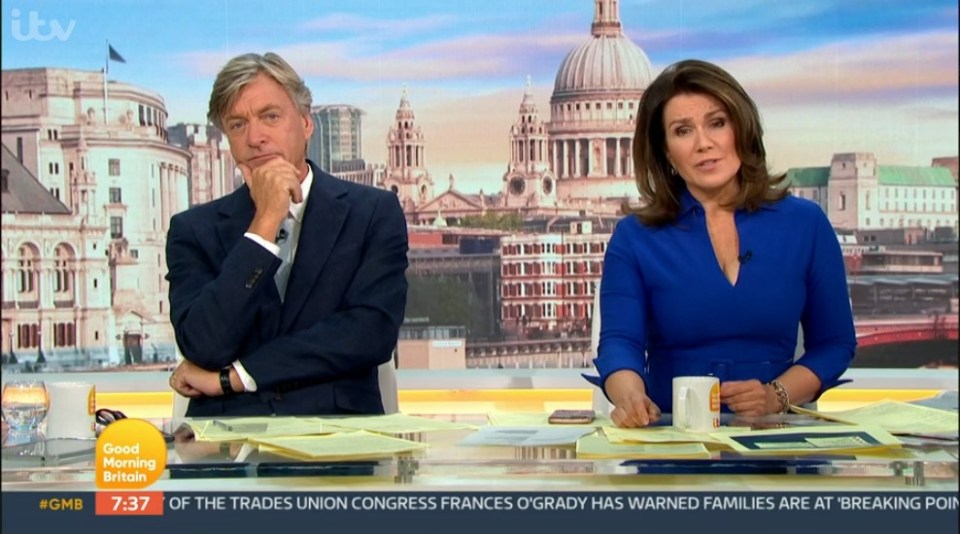 Richard Madeley has been criticised for his 'awful' question to a Sandy Hook victim's dad on Good Morning Britain