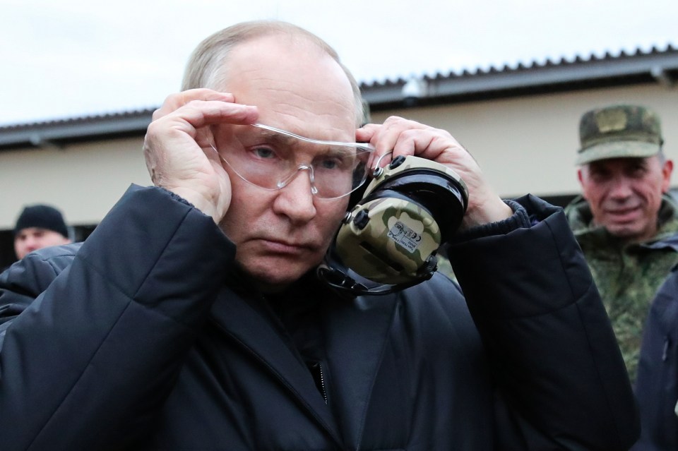 Putin made a rare visit to a training camp for mobilised Russians on Thursday