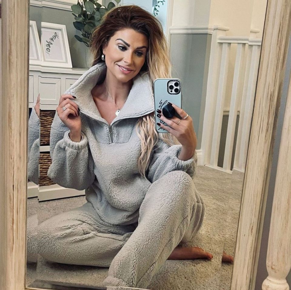 Mrs Hinch, 32, has taken to Instagram to share the latest renovation at her five-bedroom Essex farmhouse - her walk-in wardrobe