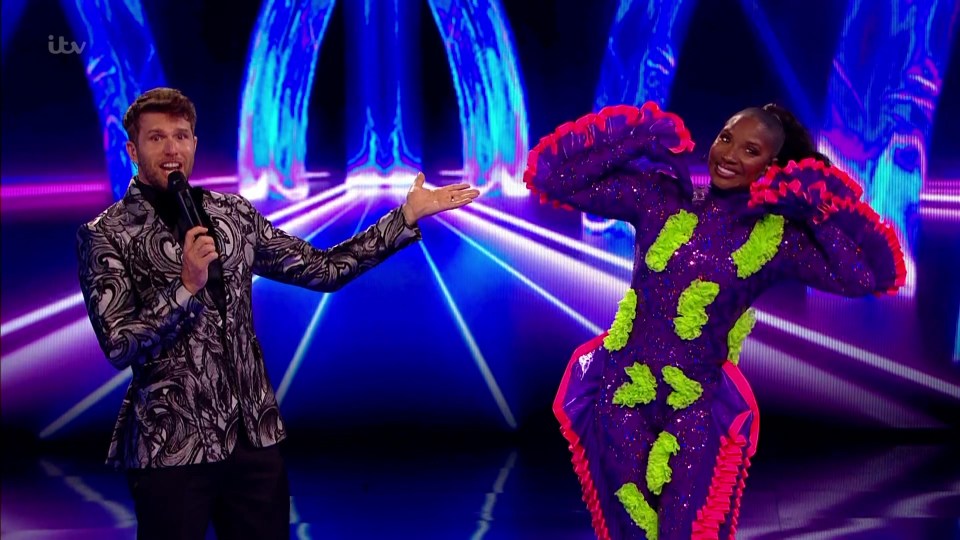 Sea Slug revealed as former athlete Denise Lewis on The Masked Dancer