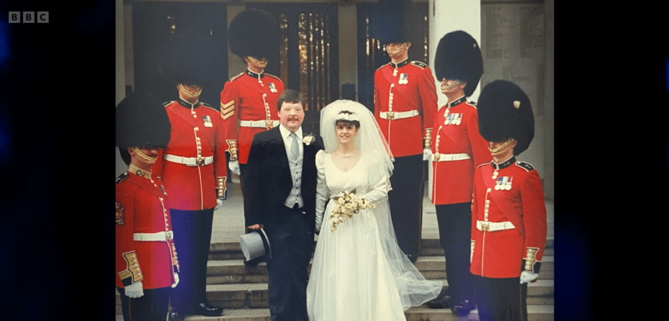 The couple married in 1990