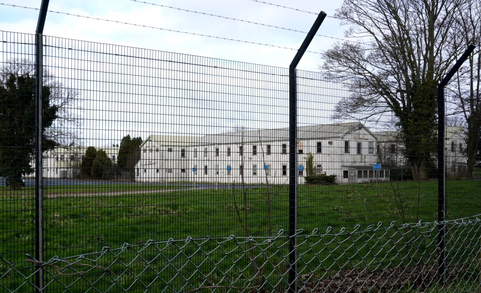 The former RAF base has been described as 'inhumane'