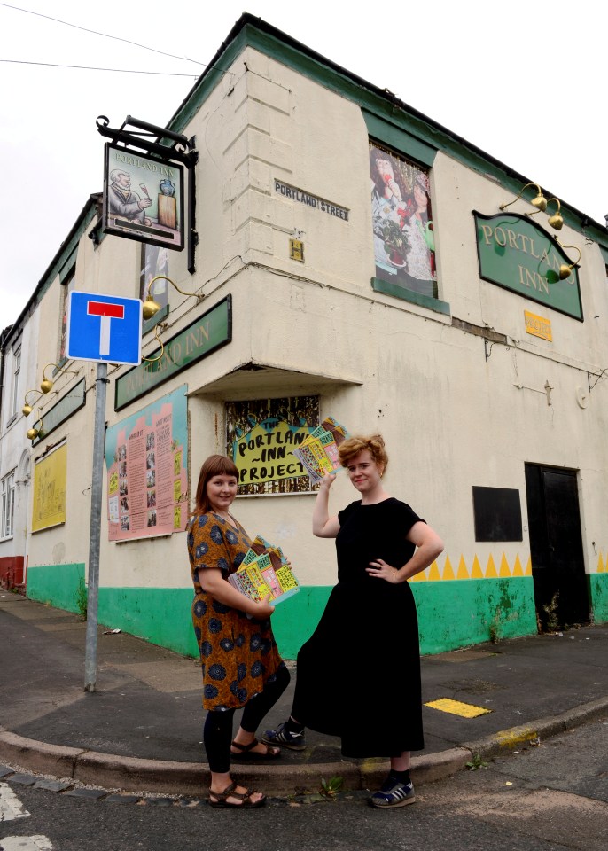 Anna Francis and Rebecca Davies both bought £1 homes and now run the Portland Inn Project