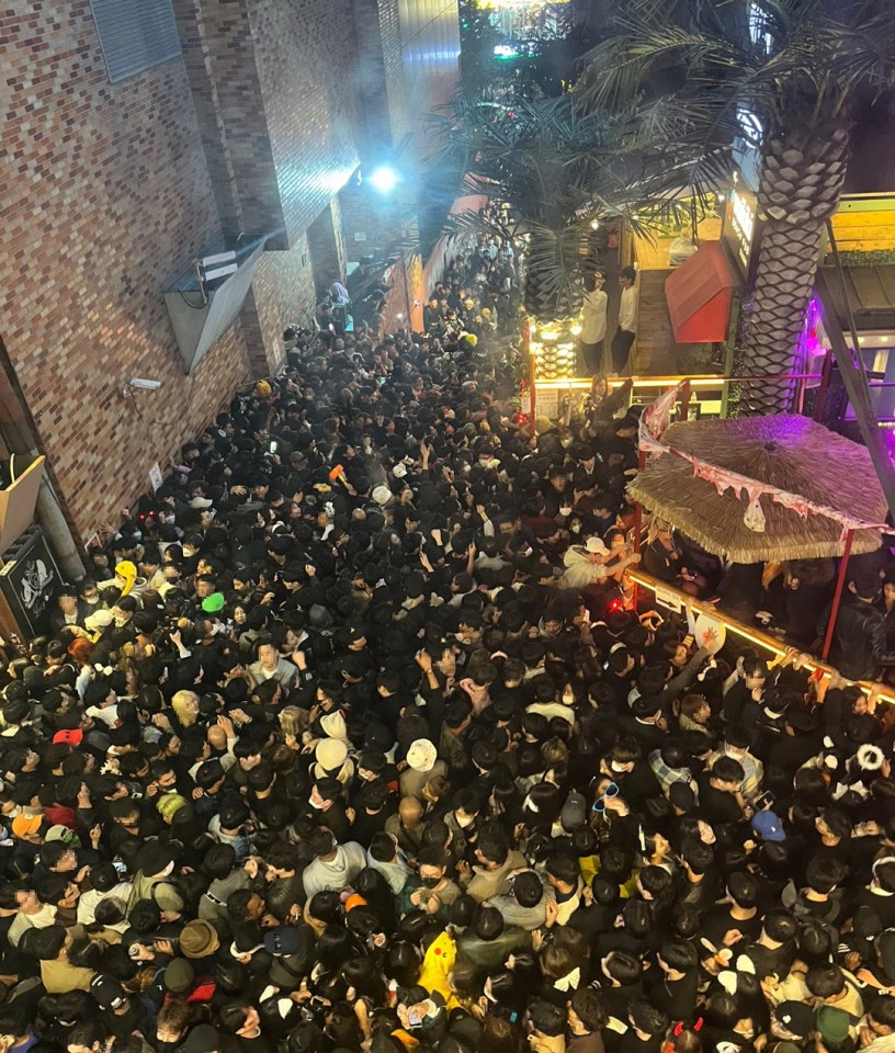 At least 153 people were killed in a stampede during Haloween celebrations in Itaewon