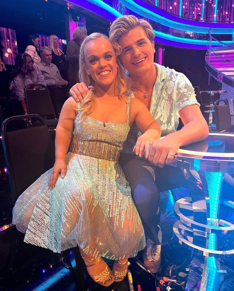 The BBC star is prioritising Strictly success with Ellie Simmonds