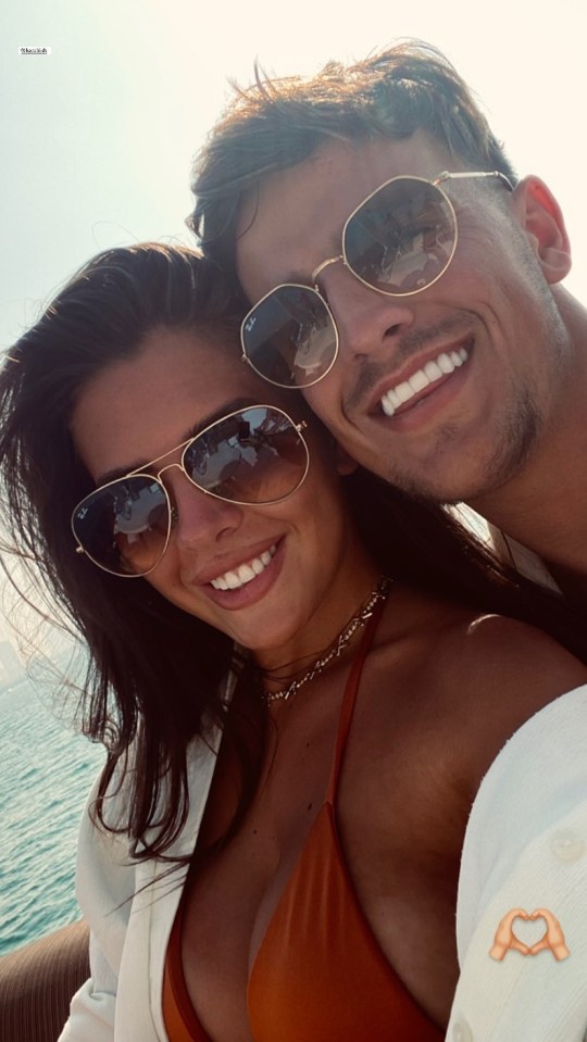 The pair are enjoying their second holiday in just two months