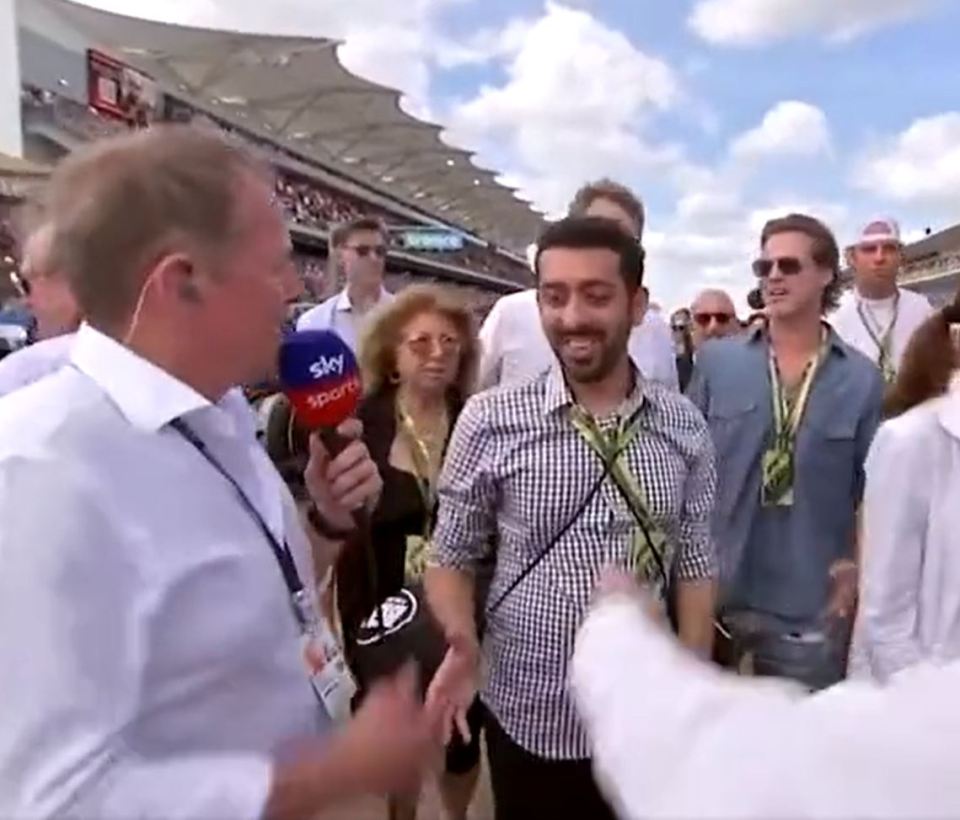 The F1 pundit - who also drove in the sport in the 80s and 90s - attempts to find the biggest names on the grid to talk to