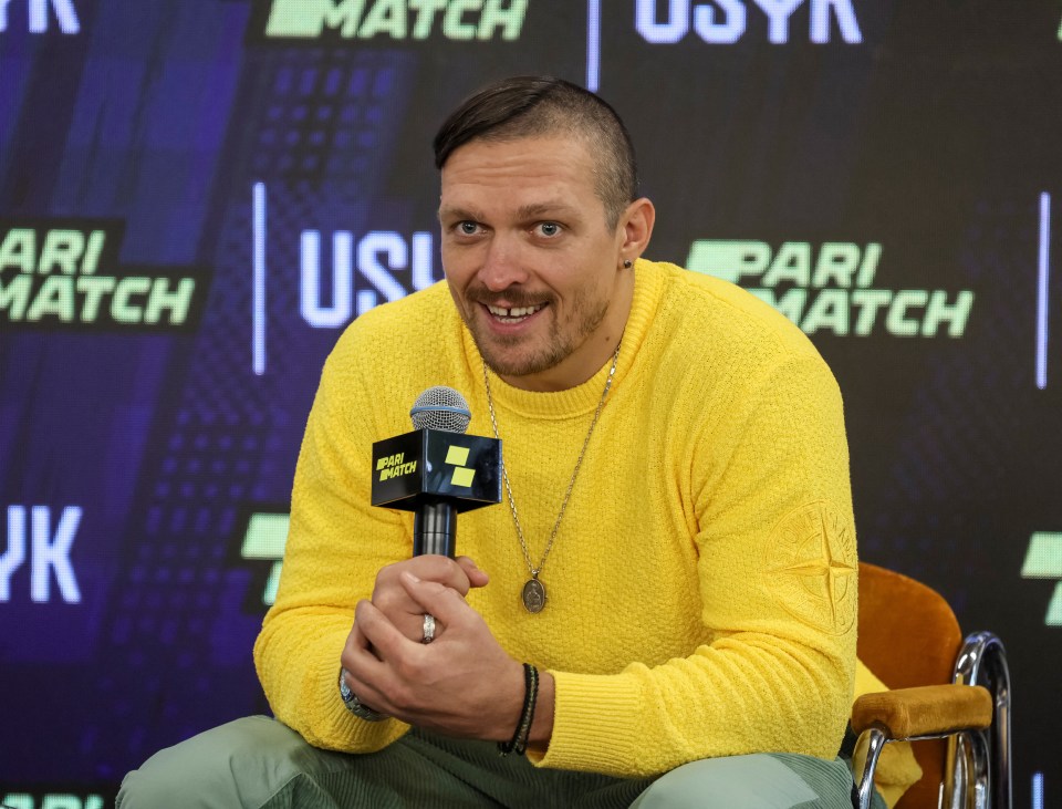 Usyk is confident he will beat Fury