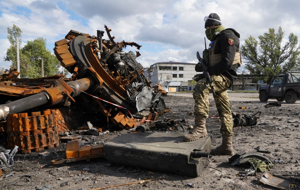 Russian tanks and hardware have been destroyed or captured by Ukraine forces