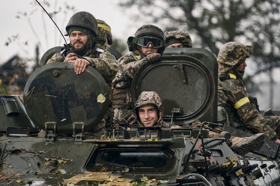 Ukrainian troops have continued to push back against Putin