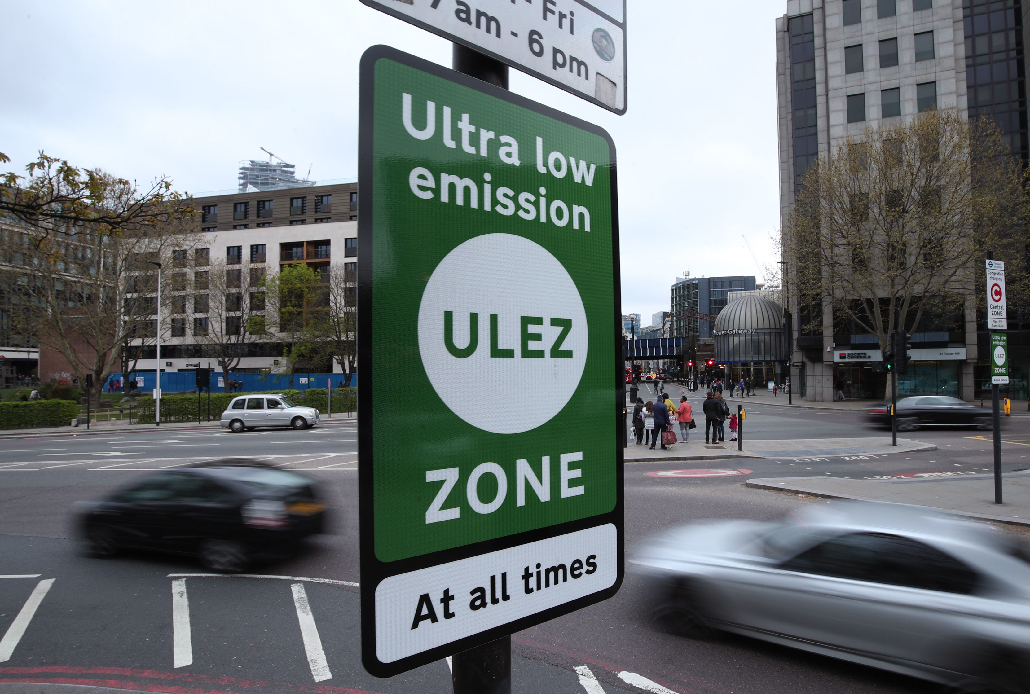 The extension of London's Ultra-Low Emission Zone has seen nearly £100m collected in just eight months