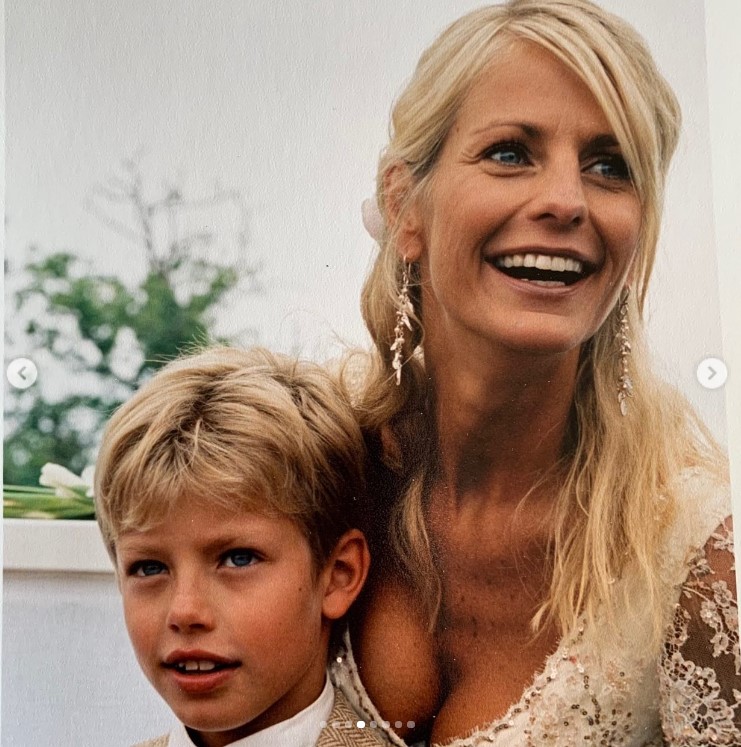 Ulrika Jonsson has shared a sweet selection of snaps celebrating eldest son Cameron's birthday