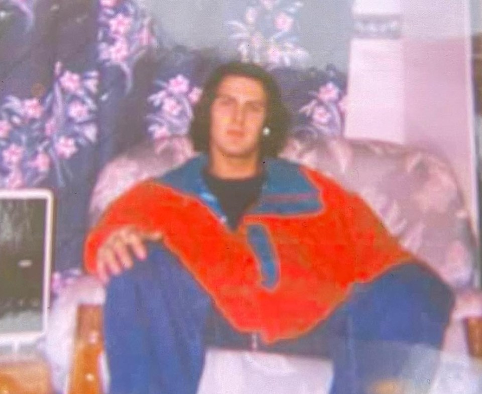 Paddy McGuinness looked unrecognisable in a throwback snap