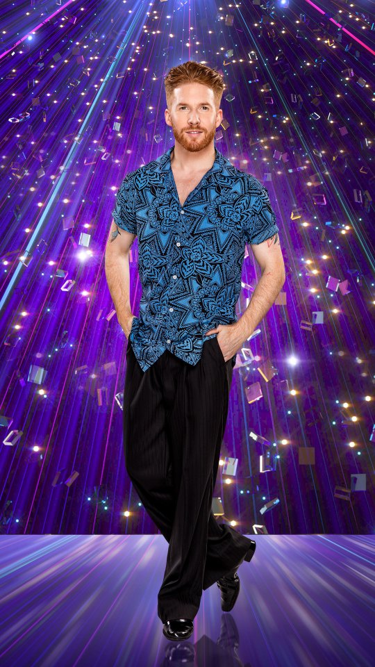 Neil Jones joined the professional dancers in 2016