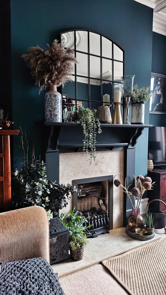 Emma's fireplace has garnered a lot of attention on social media as people opt for the same style themselves